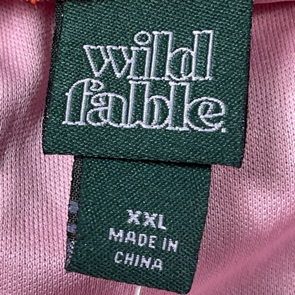 Wild Fable size Xxl Colorful Floral Puff Sleeve Sweetheart Neck Tiny Top NWT - Picture 11 of 11